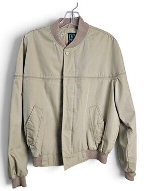 Vintage Ivy Club Classics Bomber Jacket Dadcore Leisure Medium